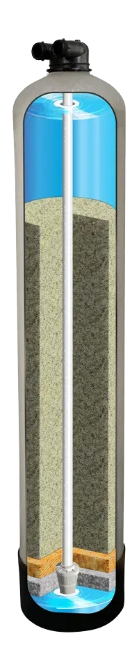 The Smithfield salt-free scale inhibitor shown in cutaway view